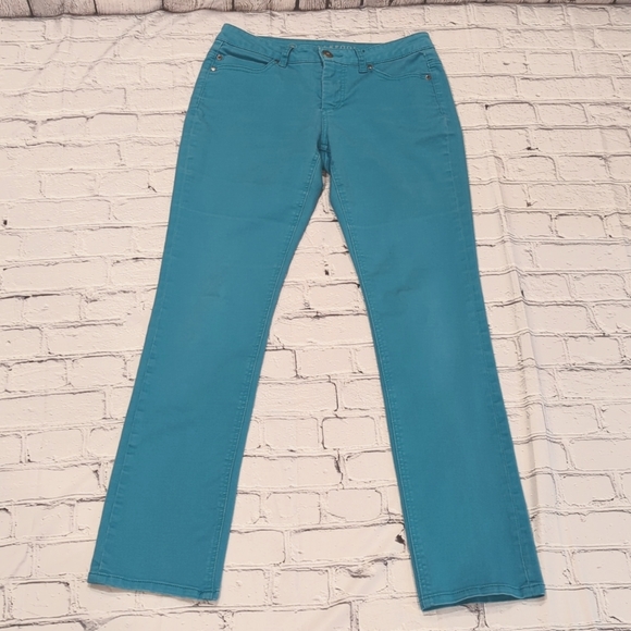 Liverpool Jeans Company Denim - Liverpool Jeans Company Sadie's Straight teal Jeans Size 6 Color: Jade